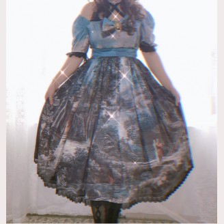 Joy Lakeside Lolita Style Dress OP (LSK11)